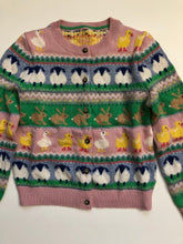 Load image into Gallery viewer, NWOT Mini Boden Edie Fair Isle Cardigan