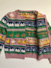 Load image into Gallery viewer, NWOT Mini Boden Edie Fair Isle Cardigan