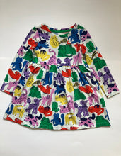 Load image into Gallery viewer, NWOT Mini Boden Long-Sleeved Fun Jersey Dress