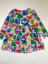 Load image into Gallery viewer, NWOT Mini Boden Long-Sleeved Fun Jersey Dress