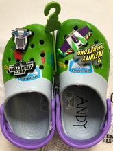 Load image into Gallery viewer, NWT Toy Story Buzz light year Crocs