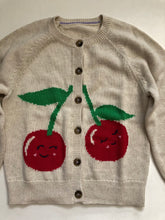 Load image into Gallery viewer, NWOT Mini Boden Fun Logo Cardigan