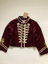 Load image into Gallery viewer, NWT Mini Boden Girls' Velvet Military Jacket