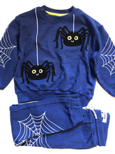Load image into Gallery viewer, NWOT Mini Boden  sweatshirt and Joggers set(A small sewn tear)