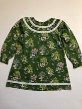 Load image into Gallery viewer, NWOT Mini Boden Pretty Lace Trim Jersey Dress