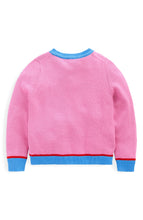 Load image into Gallery viewer, NWOT Mini Boden Appliqué Cotton Cardigan