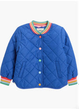 Load image into Gallery viewer, NWT Mini Boden Fun Quilted Bomber Jacket
