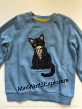 Load image into Gallery viewer, MWOT Mini Boden Appliqué Sweatshirt