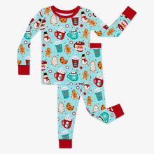 Load image into Gallery viewer, NWOT Little Sleepies Holiday Two-Piece Pajama Set