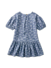 Load image into Gallery viewer, NWT Tea Collection Drop Waist Ruffle Hem Dress