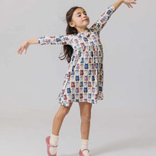 Load image into Gallery viewer, NWOT Pink Chicken Girls Bamboo Steph Dress(A minor flaw)