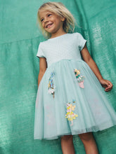 Load image into Gallery viewer, NWOT Mini Boden Ami Applique Tulle Dress