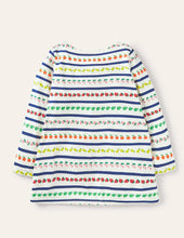 Load image into Gallery viewer, NWOT Mini Boden Appliqué Pocket Tunic