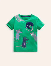 Load image into Gallery viewer, NWOT Mini Boden Short Sleeve Bouclé T-shirt