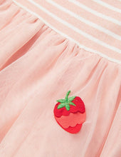 Load image into Gallery viewer, NWT Mini Boden Strawberry Tulle Dress Set