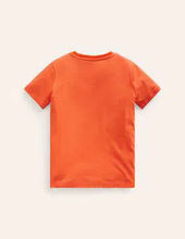 Load image into Gallery viewer, NWOT Mini Boden Educational Textured Fact T-Shirt