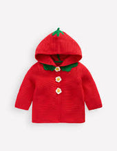 Load image into Gallery viewer, NWOT Mini Boden Novelty Cotton Knitted Jacket