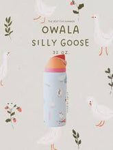 Load image into Gallery viewer, NWOT Owala Silly Goose FreeSip 32 OZ Stainless Steel Water Bottle