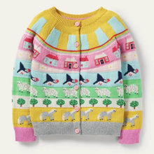 Load image into Gallery viewer, HTF NWOT Mini Boden Fair Isle Cardigan