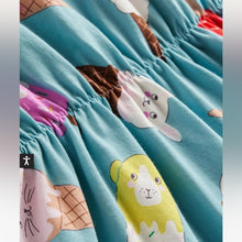 Load image into Gallery viewer, NWOT Mini Boden Animal Ice Cream Dress