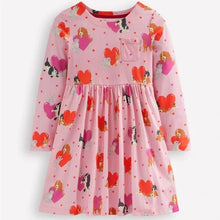 Load image into Gallery viewer, NWOT Mini Boden Long-Sleeved Fun Jersey Dress