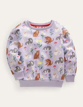 Load image into Gallery viewer, NWOT Mini Boden Relaxed Printed Sweatshirt