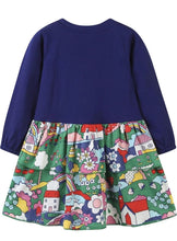 Load image into Gallery viewer, NWOT Mini Boden Sequins Apple Dress