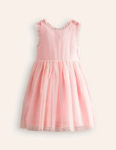 Load image into Gallery viewer, NWOT Mini Boden Ballet Tulle Appliqué Back Dress