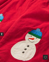 Load image into Gallery viewer, NWT Mini Boden Snowman Overalls