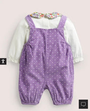 Load image into Gallery viewer, NWT Mini Boden Cord Dungaree Set