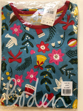 Load image into Gallery viewer, NWT Mini Boden Printed Jersey festive Pocket tunic