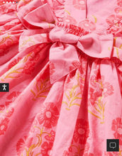 Load image into Gallery viewer, NWT Mini Boden Bow Back Dress