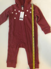 Load image into Gallery viewer, NWT Tea Collection My Deer Hooded Baby Romper