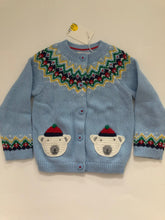 Load image into Gallery viewer, NWT Mini Boden Fair Isle Yoke Cardigan