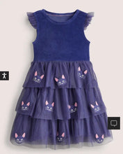 Load image into Gallery viewer, NWT Mini Boden Tulle Appliqué Dress
