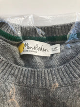 Load image into Gallery viewer, NWT Mini Boden Festive Graphic Crew Sweater