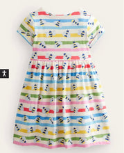 Load image into Gallery viewer, NWT Mini Boden Fun Jersey Dress 🐝