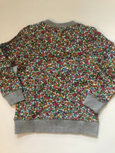 Load image into Gallery viewer, NWOT Mini Boden Floral Bunny Applique Sweatshirt