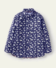 Load image into Gallery viewer, NWT Mini Boden Printed Party Shirt