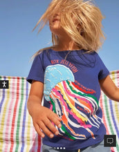 Load image into Gallery viewer, NWT Mini Boden Flutter Fun Fact T-shirt