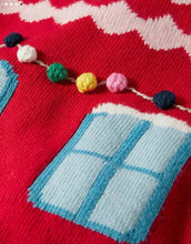 Load image into Gallery viewer, NWT Mini Boden Festive Knitted Dress