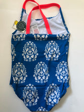 Load image into Gallery viewer, NWT Mini Boden Cross-back Printed Swimsuit