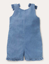 Load image into Gallery viewer, NWT Mini Boden Tie Shoulder Frill Playsuit
