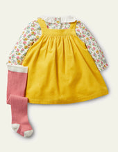 Load image into Gallery viewer, HTF NWOT Mini Boden Cord Pinnie Two Pieces Set