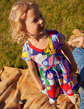 Load image into Gallery viewer, NWT Mini Boden Short Sleeve Fun Jersey Dress