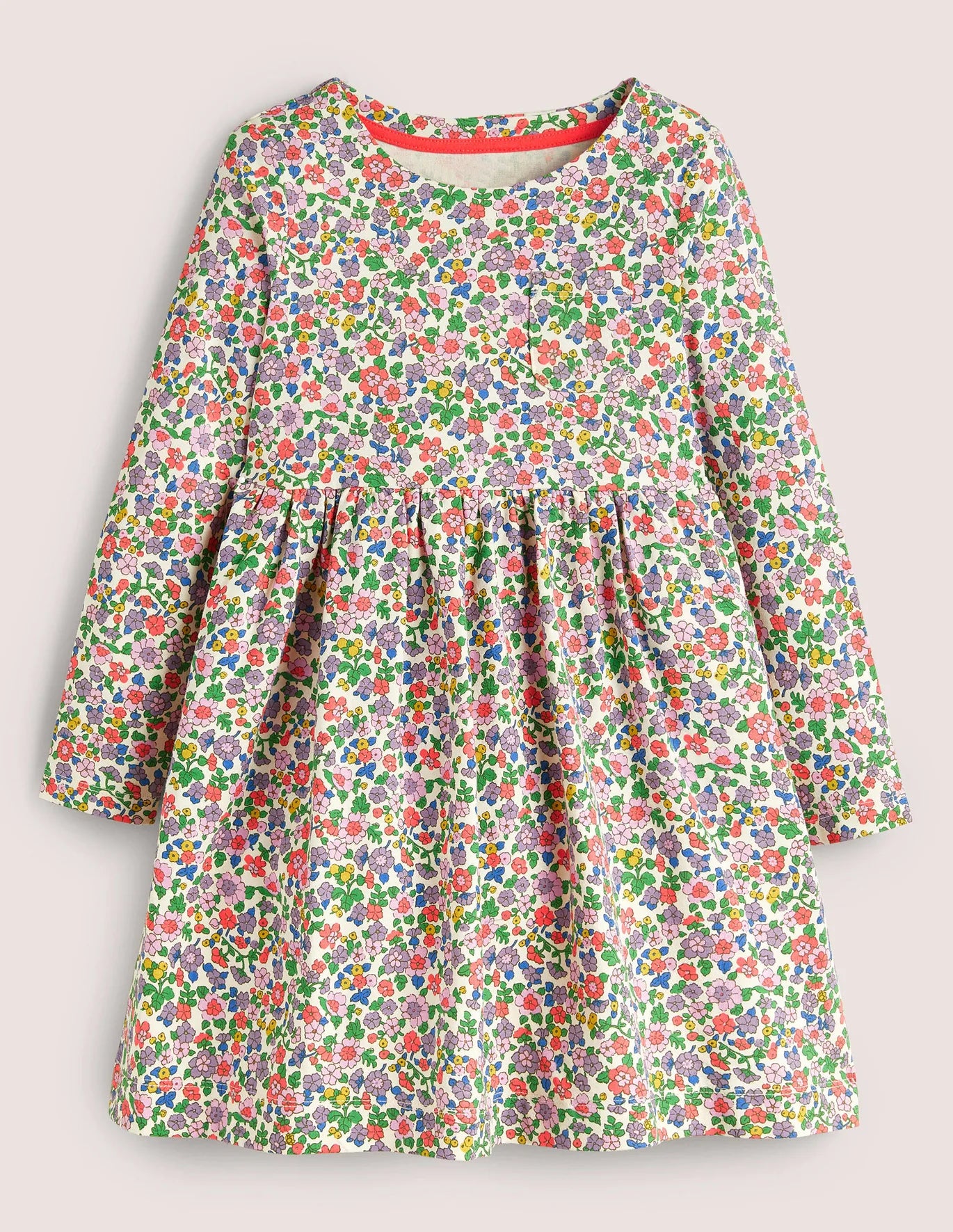 NEW Mini Boden Long Sleeve Fun Jersey Dress – Mini World Explorers
