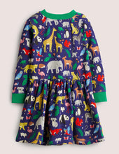 Load image into Gallery viewer, NWOT Mini Boden Jersey Sweatshirt Dress