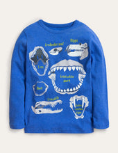 Load image into Gallery viewer, NWT Mini Boden Educational Glowing in the Dark T-shirt