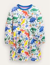 Load image into Gallery viewer, NWT Mini Boden Drop Shoulder Jersey Dress