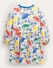 Load image into Gallery viewer, NWT Mini Boden Drop Shoulder Jersey Dress
